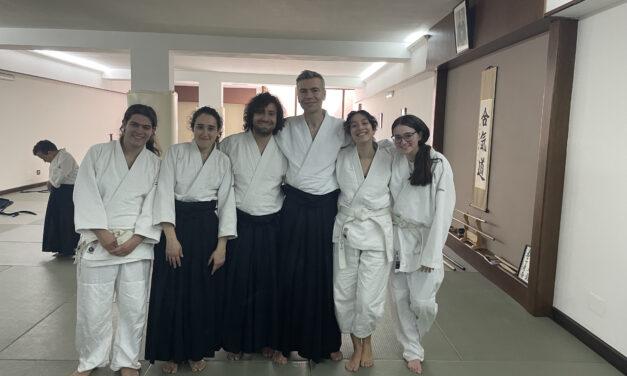 “The hand as the sword and the kata of the 7 jo movements: talking about the workshop with Christophe Depaus in Caserta”.